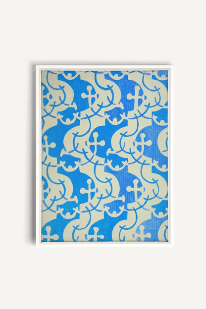 Blue Arabesque