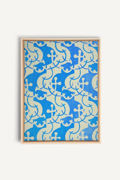 Blue Arabesque